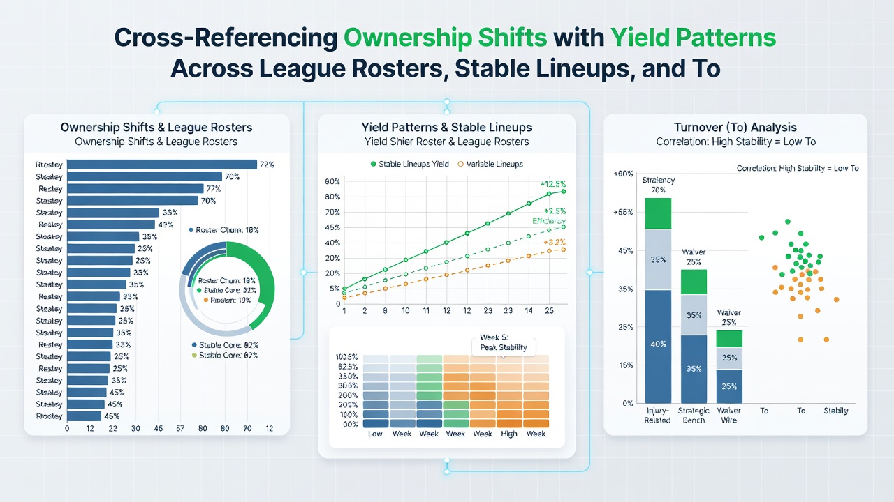 Chart illustrating yield pattern variations linked to ownership transitions in sports betting contexts