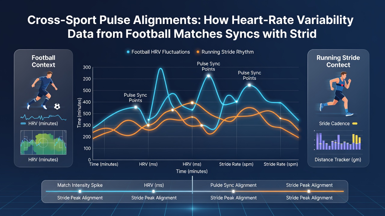 Tennis player during extended rally with heart rate monitor data synced to stride analysis charts from horse racing